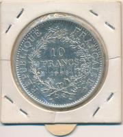 Franciaország 1966. 10Fr Ag "Herkules csoport" T:2
France 1966. 10 Francs Ag "Hercul...