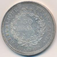 Franciaország 1974. 50Fr Ag "Herkules csoport" T:2
France 1974. 50 Francs Ag "Hercul...