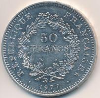 Franciaország 1977. 50Fr Ag "Herkules csoport" T:2 ph.
France 1977. 50 Francs Ag "He...