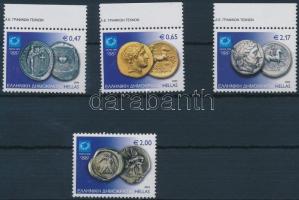 Olympians antique coins set, Olimpikonok antik pénzeken sor