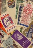 134db régi számolócédula benne jobbak, lithók is, kevés duplikát