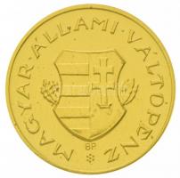 1946. 1Ft Au "Mini veret" (0.5g/0.999) tanúsítvánnyal T:BU
Hungary 1946. 1 Forint Au (0.5...