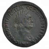 Római Birodalom / Róma / Domitianus 86. As Cu (10,4g) T:2- Roman Empire / Rome / Domitian 86. As Cu "IMP CAES DOMIT AVG GERM COS XII CENS PER P P / MONETA AVGVSTI S-C" (10,4g) C:VF RIC II 335.