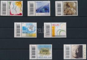 Üdvözlőbélyeg ívszéli sor Greeting Stamp margin set