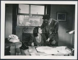 1940 Turay Ida és Szilassy László a Hétszilvafa című filmben, 12x9 cm