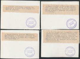 1947 A magyarországi szovjet vállalatok kiállítása, a pavilon Szviridov szovjet tábornok és Dinnyés ...