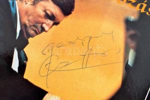 Cziffra György(1921-1994) zongoraművész aláírása bakelitlemez borítóján