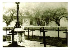 9 db MODERN fekete-fehér városképes képeslap, 'Pilinszky János felvételei', Európai városo...