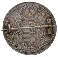 1783B Tallér Ag "II. József" Körmöcbánya, kitűzővé alakítva! (Br.: 29,37g) T:2,2- kis ph.
...