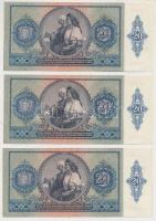 1941. 20P (3x) sorszámkövetők T:I