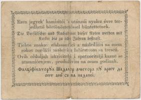 1849. 30kr "Kossuth bankó" T:III-