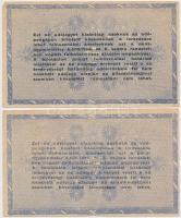 1946. 10.000.000AP vízjeles papíron, fordított címerrel (2x), "amelyeknél" és "amelye...