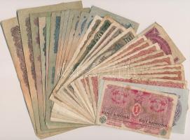 30db-os vegyes korona, pengő bankjegy T:vegyes