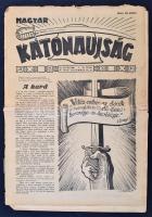 1940 Magyar Katonaujság, pp.:8, kissé viseltes állapotban, 39x28cm