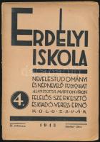 1943 Erdélyi Iskola, Neveléstudományi és népnevelő folyóirat, Kolozsvár, pp.:390-488, 24x16cm