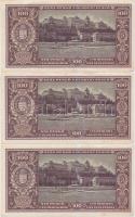 1945. 100P (5x) sorszámkövetők T:I-,II