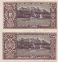 1945. 100P (5x) sorszámkövetők T:I-,II