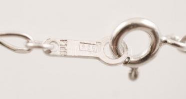 Ezüst nyaklánc medállal, Ag., 14,3gr., jelzett , 60cm/  Silver necklace with pendant, Ag. 14,3gr., m...