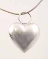 Ezüst nyaklánc medállal, Ag., 7,4gr., jelzett , 40cm/  Silver necklace with pendant, Ag. 7,4gr., mar...