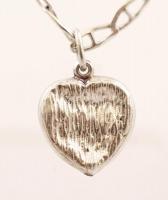 Ezüst nyaklánc medállal, Ag., 7,7gr., jelzett , 50cm/  Silver necklace with pendant, Ag. 7,7gr., mar...