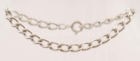 Ezüst karlánc, Ag., 10,5gr., jelzett , 19cm /Silver bracelet , Ag. 10,5gr., marked, 19cm