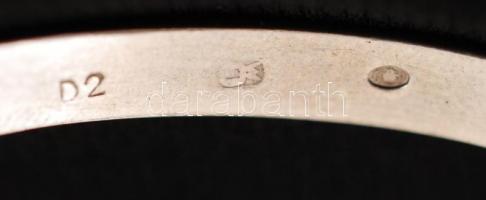 Ezüst karkötő, Ag., 11gr., jelzett , d:6,5cm /Silver bracelet, Ag, 11gr, marked, d: 6,5cm