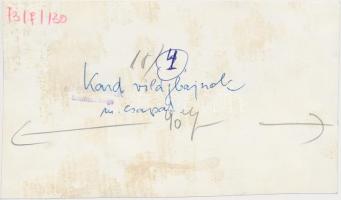 1973 A Göteborgban világbajnok férfi kardcsapat. Balról Gerevich Pál, Kovács Attila, Marót Péter,  K...