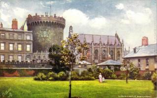 Dublin, Castle and chapel, Raphael Tuck & Sons Oilette, Dublin series II. No. 7250