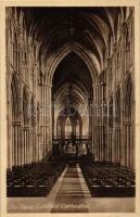 Lichfield, Cathedral interior, the Nave (EK)