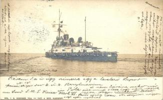 SMS Monarch  partvédő páncolos / csatahajó / Austro-Hungarian coastal defense ship, photo