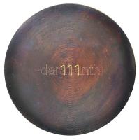 ~1970-1980. Dekoratív szocreál Br plakett eredeti tokban, hátlapon "111" számmal (83mm) T:...