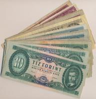 25db-os vegyes forint bankjegy tétel T:vegyes