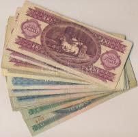 25db-os vegyes forint bankjegy tétel T:vegyes