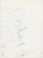 cca 1971 Kerékpárt toló ember, Cegléd. Novotta Ferenc felvétele. A hátoldalán pecséttel jelzett. 24x...