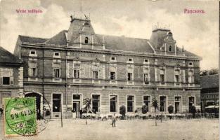 Pancsova, Pancevo; Weisz szálloda, kiadja Horovitz Adolf és fia / hotel (EK)