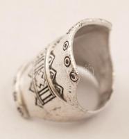 Ezüst gyűrű, Ag., 9,4gr., jelzett, méret: 54/ Silver ring, Ag, 9,4gr, marked, size: 54
