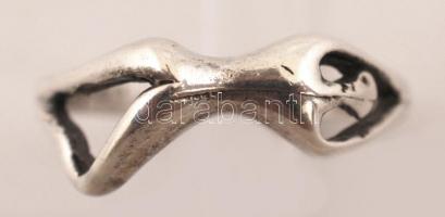 Ezüst gyűrű, Ag., 2,5gr., jelzett, méret: 59/ Silver ring, Ag, 2,5gr, marked, size: 59