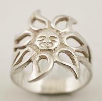 Ezüst gyűrű, Ag., 5,3gr., jelzett, méret: 63/ Silver ring, Ag, 5,3gr, marked, size: 63