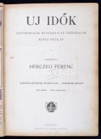 1913 Az Új idők c. folyóirat II. kötet. Szépirodalmi művészeti és társadalmi képes hetilap. Szerkesz...