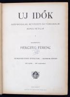 1915 Az Új idők c. folyóirat II. kötet. Szépirodalmi művészeti és társadalmi képes hetilap. Szerkesz...