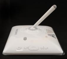 Samsung digitális képkeret, telepítő lemezzel, kábelekkel, 15×22 cm