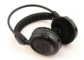 Thomson WHP-990 vezeték nélküli fülhallgató, kábelekkel, leírással, 15×15 cm