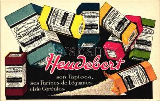 Heudebert, son Tapioca, ses Farines de Légumes et de Céréales / Tapioca, Vegetable flour and Grains, advertisement