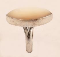 Ezüst gyűrű kővel, Ag., br.: 9,6gr., jelzett,  méret: 52/ Silver ring with stone, Ag, 9,6gr, marked,...