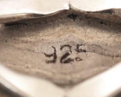 Ezüst gyűrű kővel, Ag., br.: 9,6gr., jelzett,  méret: 52/ Silver ring with stone, Ag, 9,6gr, marked,...