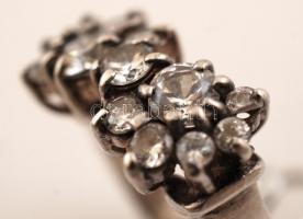 Ezüst gyűrű kővel, Ag., br.: 7,8gr., jelzett,  méret: 51/ Silver ring with stone, Ag, 7,8gr, marked,...