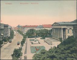 Budapest VIII. Múzeum körút, Taussig;  hajtatlan panorámalap