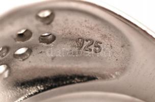 Ezüst gyűrű kővel, Ag., br.: 8,6gr., jelzett  méret: 56/ Silver ring with stone, Ag, 8,6gr, marked, ...