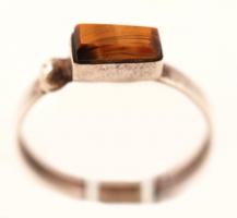 Ezüst gyűrűk kővel, Ag., br.: 2,9gr., jelzett , 3db,méret: 50/ Silver ring with stone, Ag, 2,9gr, 3p...