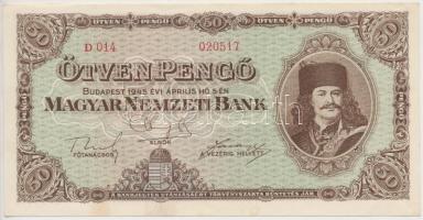 1945. 50P T:I-,II hajtatlan Adamo P15